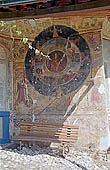 Transfiguration Monastery, the main Church, the wheel of life 